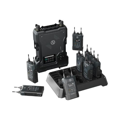 Hollyland Solidcom M1 Full-Duplex Wireless Intercom Solution with 8 Beltpacks