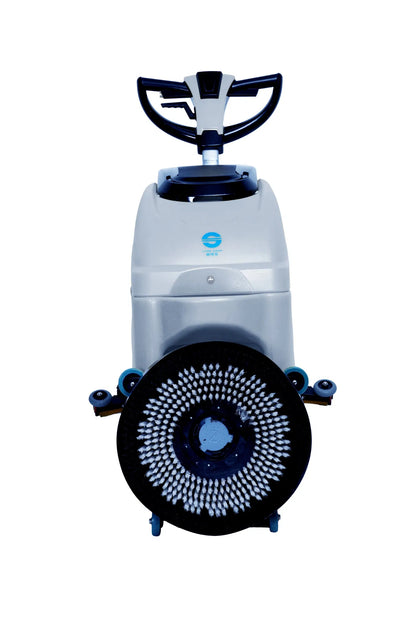 Industrial Walk Behind 18inch Cleaning Equipment Floor Scrubber Dryer with Cable for Hotel